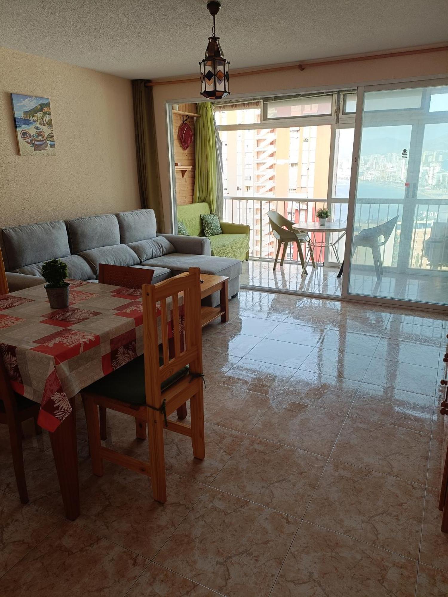 Apartamento con vistas a la playa de Levante Benidorm Exterior foto
